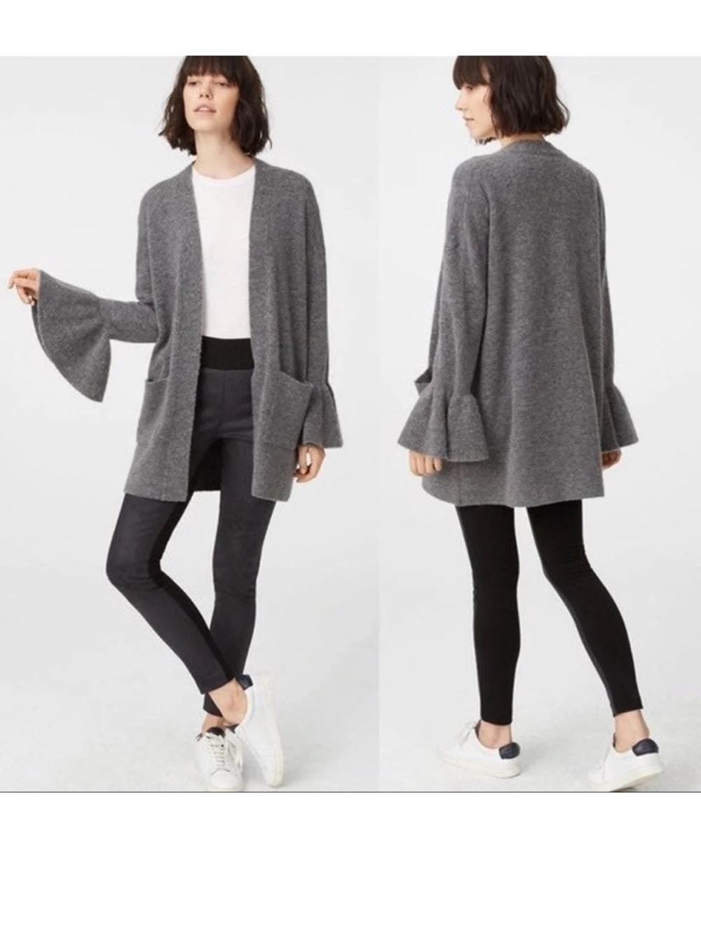 Club Monaco Tykina Cardigan, Charcoal, XS